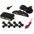 Kit De Estacionamento C/ 4 Sensores Preto E Visor - Tauu,pt