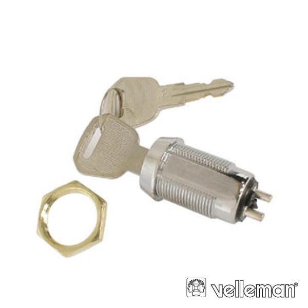 Interruptor C/ Chaves 1P Off-On Spst Velleman - Tauu.pt