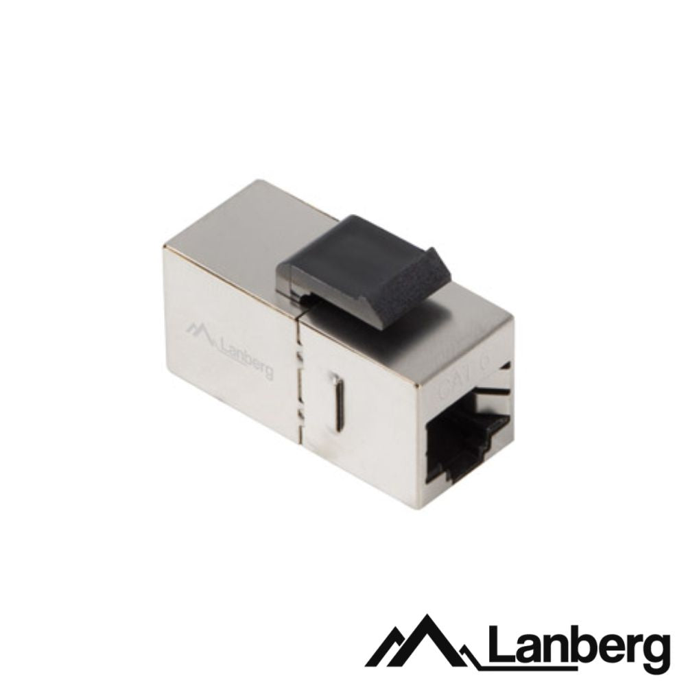 Ficha Adaptadora Keystone Cat6A Rj45 Fêmea P/ Rj45 Fêmea - Tauu,pt