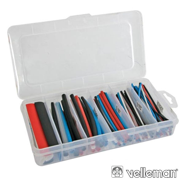 Kit Manga Termoretráctil Multicor 10Cm 170Pcs - Tauu.pt