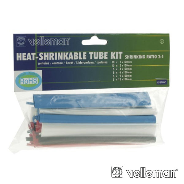 Kit Manga Termoretráctil 40X Multicor Velleman - Tauu,pt