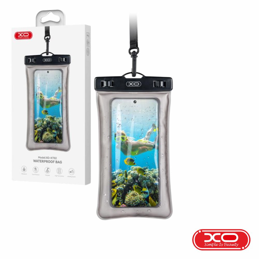 Capa Impermeável P/ Smartphone Até 6,7" Xo - Tauu,pt