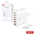 Alimentador 3X Usb-A 3X Usb-C Pd 75W Gan Xo - Tauu.pt