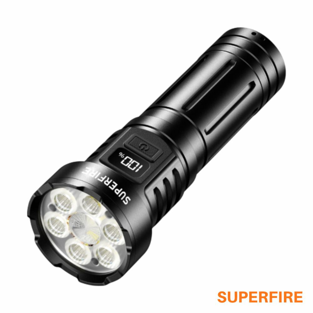 Lanterna 35W 2350Lm Ip44 Superfire - Tauu,pt