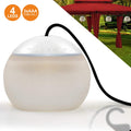 Candeeiro Decorativo 4Leds Brancos A Pilhas - Tauu,pt