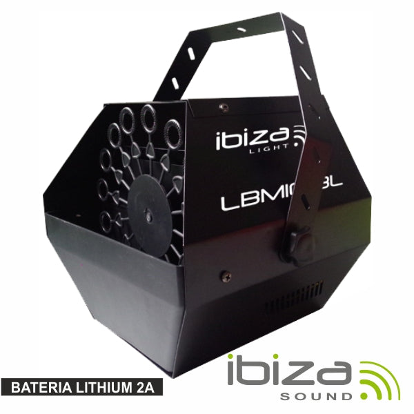 Máquina De Bolhas 25W Preta Bat Lithium 2A Ibiza - Tauu.pt