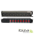 Base Elétrica C/ 8 Saídas Interruptores P/ Rack 19" Ibiza - Tauu.pt