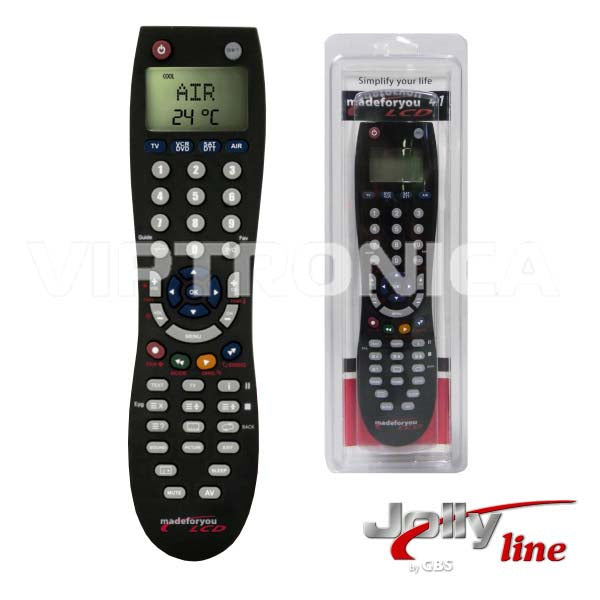 Telecomando Programável 4:1 C/Lcd - Tauu,pt