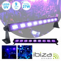 Barra Leds Uv C/ 9 Leds Uv 3W E Suporte Ibiza - Tauu,pt