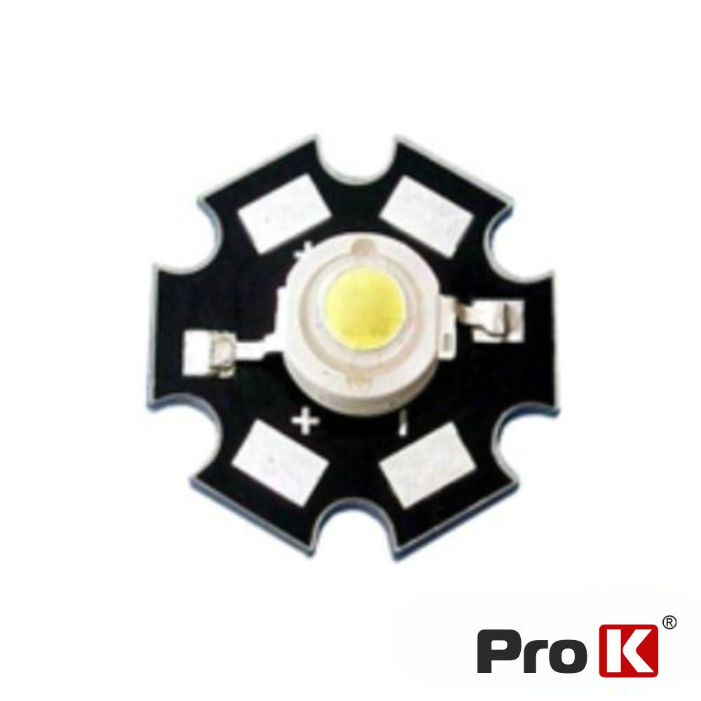Led Array Alto Brilho 1W Branco Frio Prok - Tauu,pt