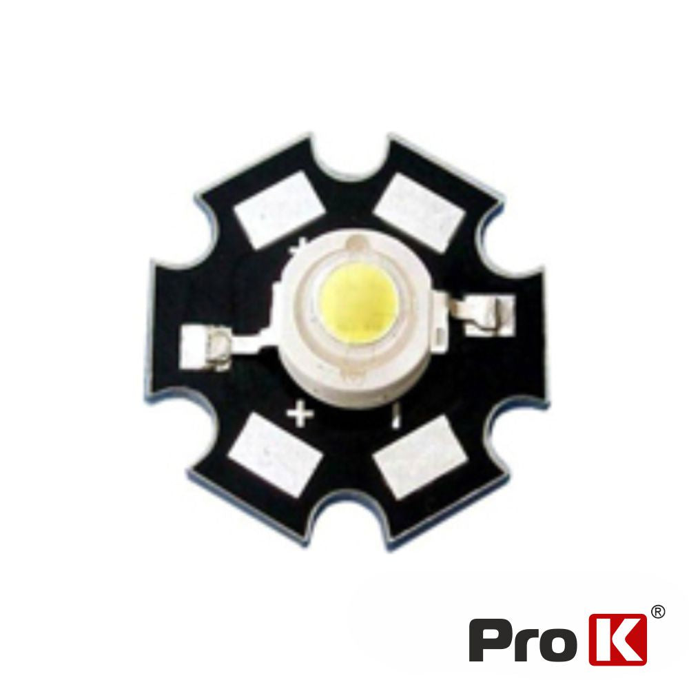 Led Array Alto Brilho 1W Branco Quente Prok - Tauu,pt