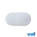 Painel Led Oval Aplique 18W Ip54 1800Lm 6500K Well - Tauu.pt