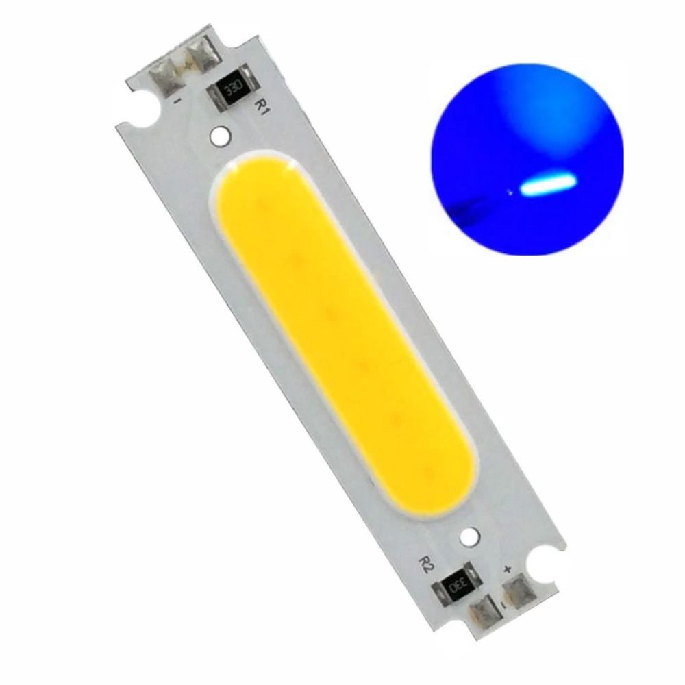 Led Cob 2W 12V Azul 60X15Mm - Tauu.pt