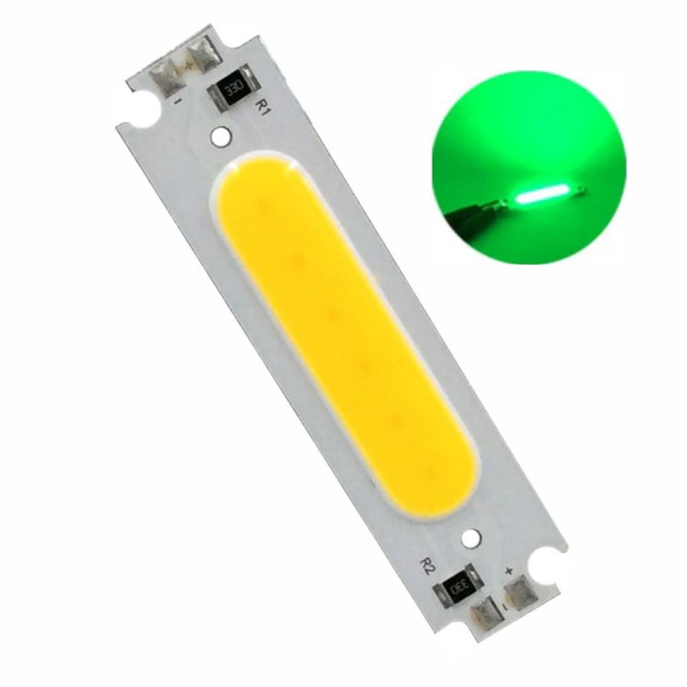 Led Cob 2W 12V Verde 60X15Mm - Tauu.pt