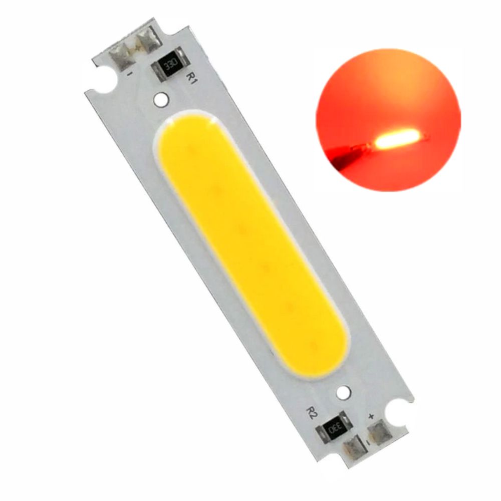 Led Cob 2W 12V Vermelho 60X15Mm - Tauu.pt