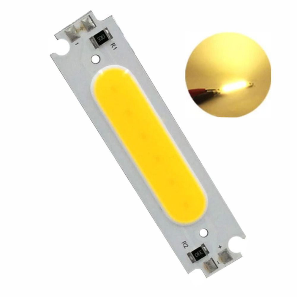 Led Cob 2W 12V Branco Quente 60X15Mm - Tauu.pt