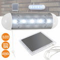 Lanterna 5 Leds Com Painel Solar E Bateria - Tauu,pt