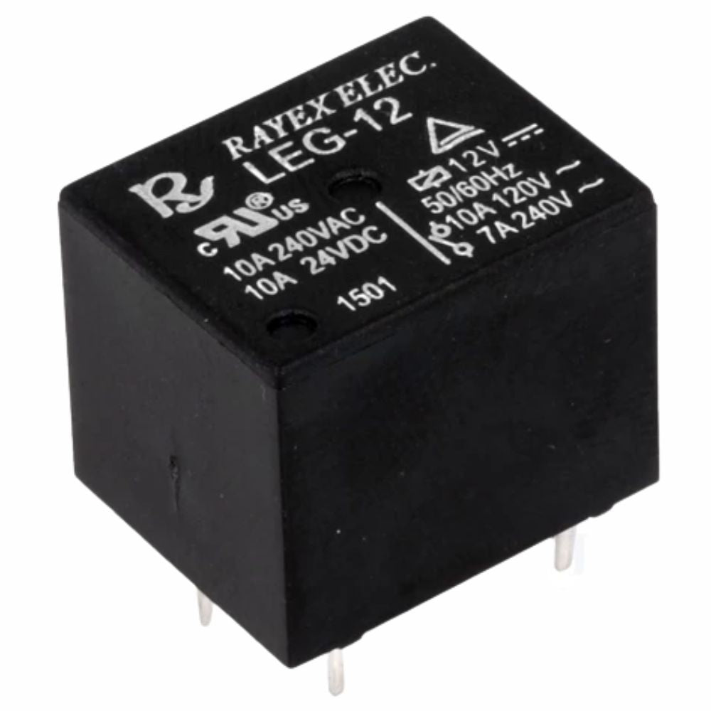 Relé 12Vdc Spdt 10A - Tauu.pt