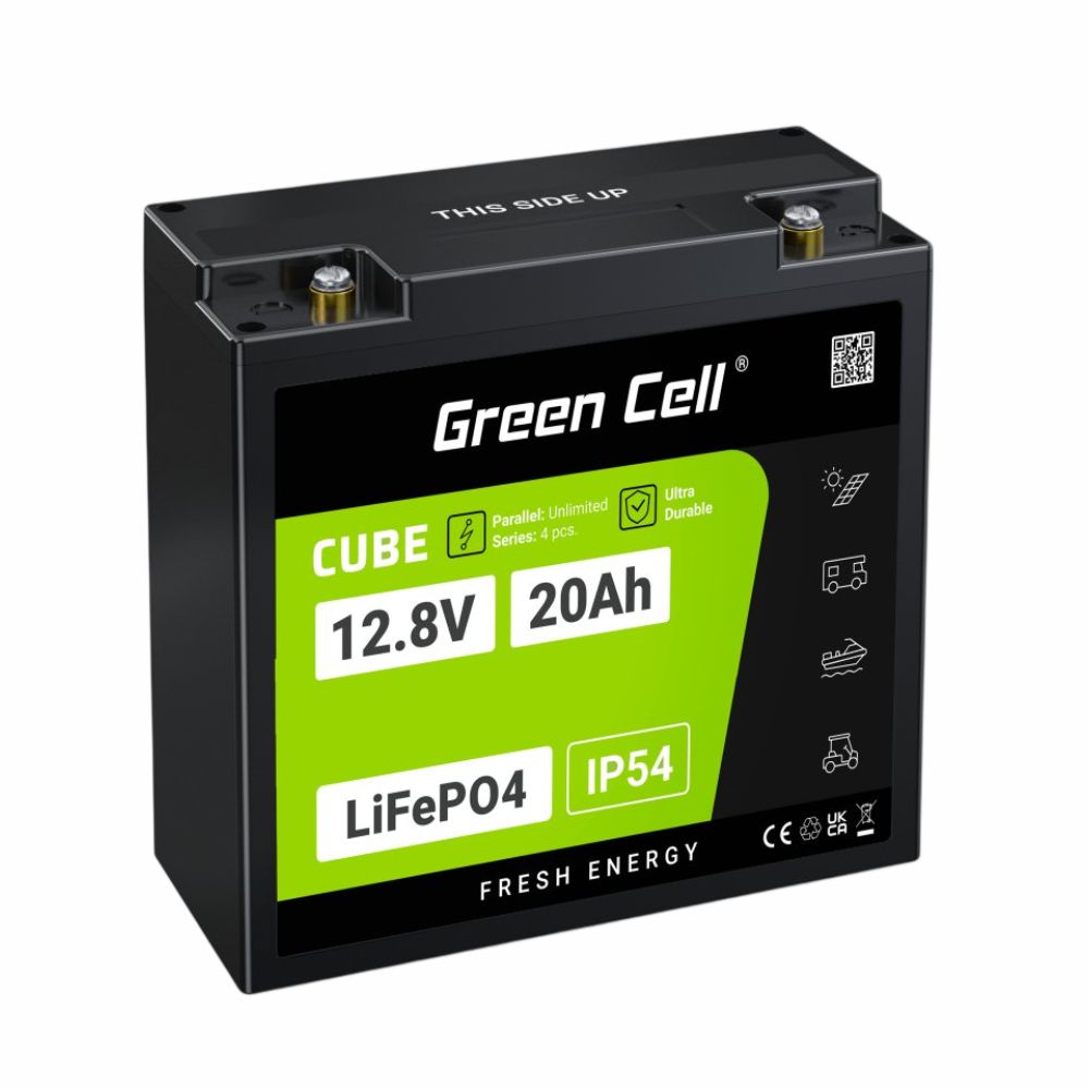 Bateria De Líto Lifepo4 20A 12,8V Green Cell - Tauu,pt