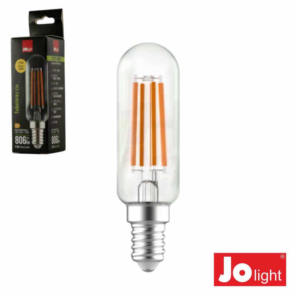 Lâmpada Led E27 T25 Filamento 6,5W 230V 2700K 806Lm Jolight - Tauu,pt