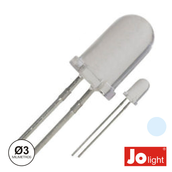 Led 3Mm Alto Brilho Branco Frio Jolight - Tauu.pt