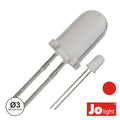 Led 3Mm Alto Brilho Vermelho Jolight - Tauu,pt