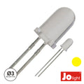 Led 3Mm Alto Brilho Amarelo Jolight - Tauu,pt