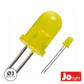 Led 3Mm Amarelo Difuso Intermitente Jolight - Tauu,pt