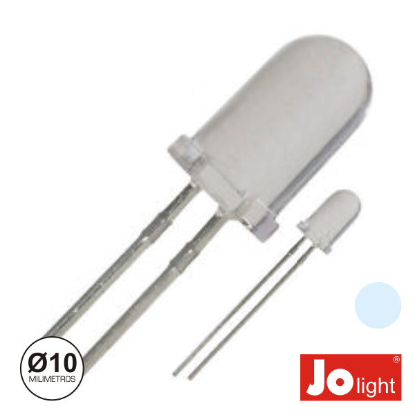 Led 10Mm Alto Brilho Branco Frio Jplight - Tauu.pt