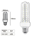 Lâmpada E27 15W=120W 230V Led 4U Branco Frio 1200Lm - Tauu,pt