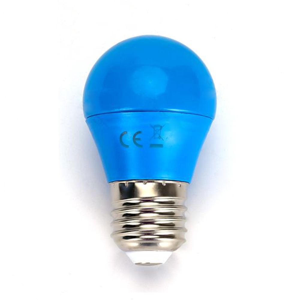 Lâmpada E27 4W= 30W 230V Led Azul - Tauu,pt