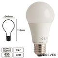 Lâmpada E27 7W=60W 230V 7 Leds Smd 3528 Globo Branco Quente - Tauu,pt