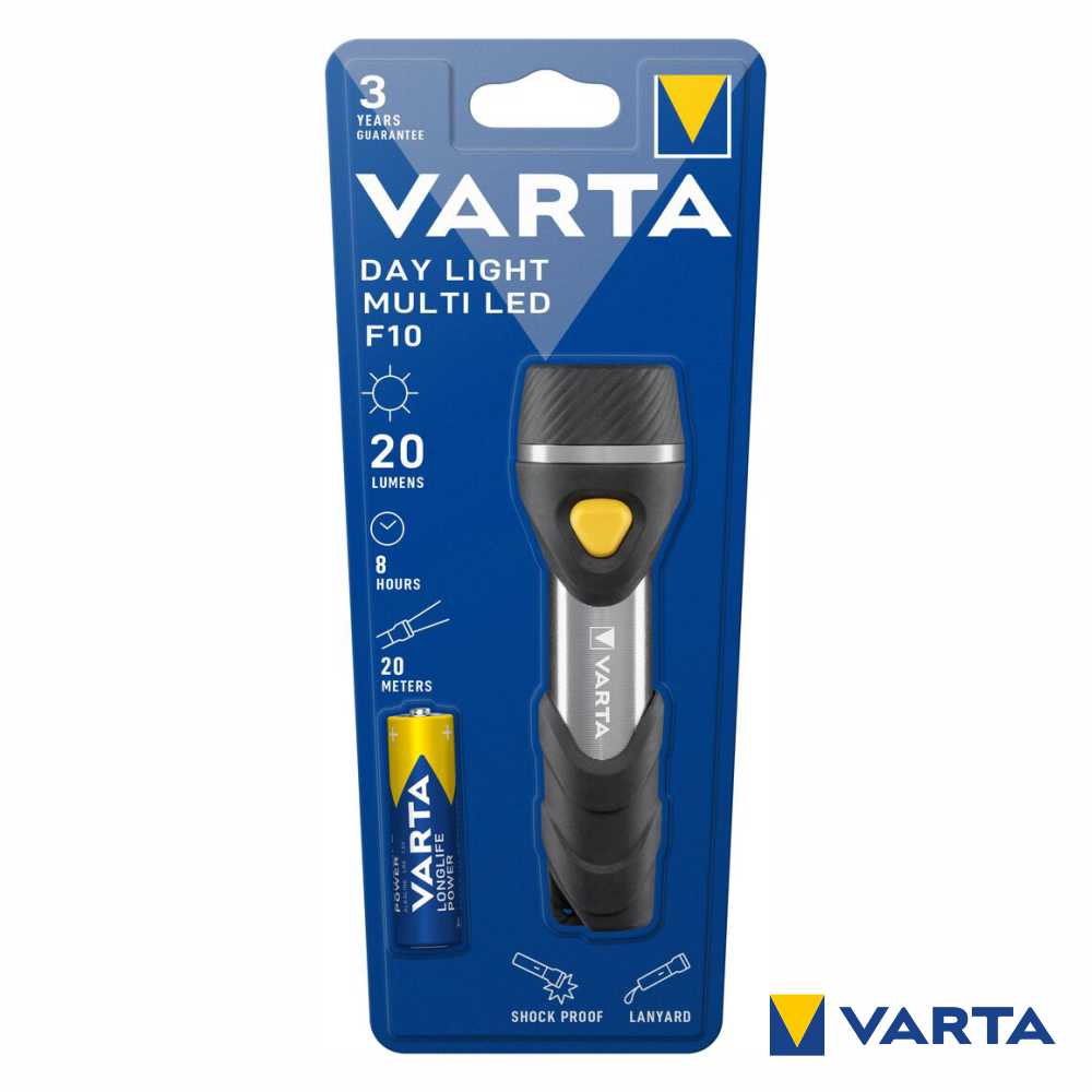 Lanterna Led 20Lm 5 Leds Varta - Tauu.pt