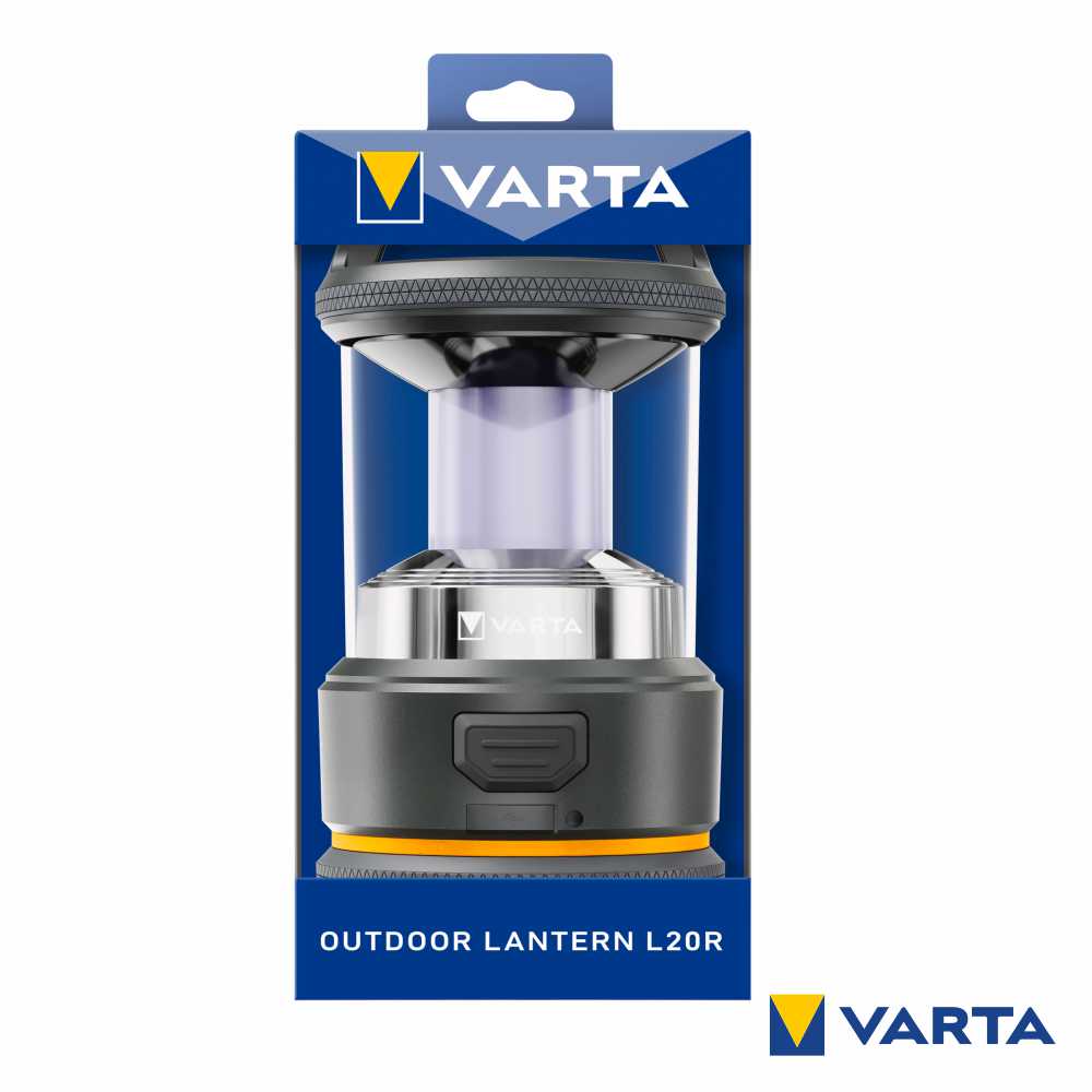 Lanterna Led Outdoor Lanterns L20R 420Lm Varta - Tauu.pt