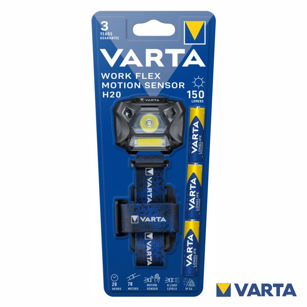 Lanterna De Cabeça Led Cob 150Lm Varta - Tauu.pt
