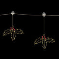 Luz Natal 3 Figuras C/ Ventosa 45 Led A Pilhas 90X30Cm - Tauu,pt