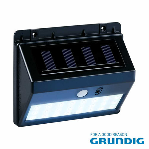 Aplique Led Solar C/ Sensor Movimento Pir Grundig - Tauu.pt