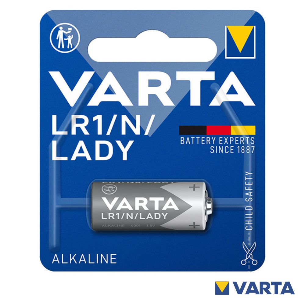 Pilha Alcalina Lr1/N 1,5V 880Ma Blister Varta - Tauu,pt