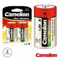 Pilha Alcalina Lr20/D 1.5V 2X Blister Camelion - Tauu.pt