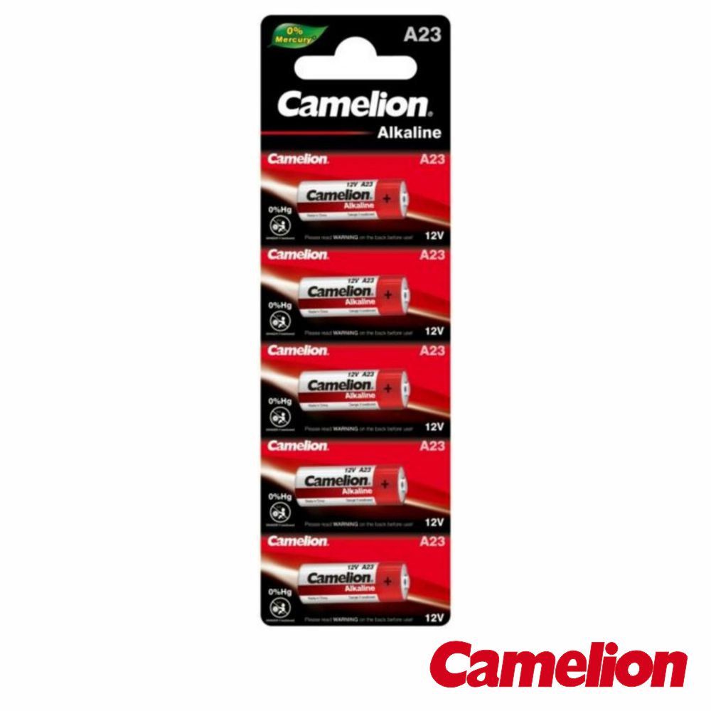 Pilha Alcalina A23/Lr23A 12V 5X Blister Camelion - Tauu,pt