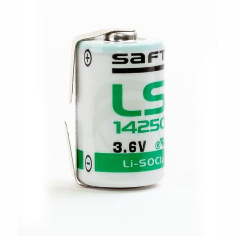 Pilha Lítio 14250 Cnr 3,6V 1200Mah C/ Patilhas Saft - Tauu,pt