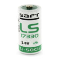 Pilha Lítio 17330 3,6V 2100Mah Saft - Tauu,pt