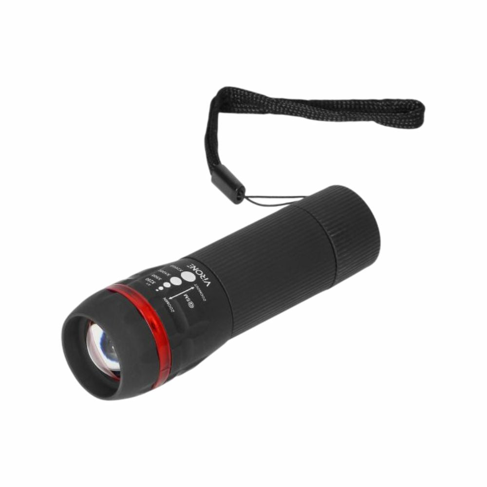 Lanterna De Bolso Led T6 1W 60Lm Zoom Virone - Tauu.pt
