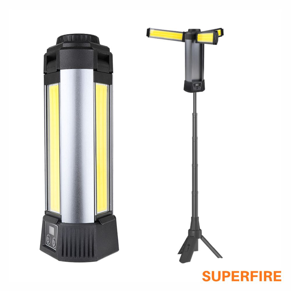 Lanterna Led Portátil Leaf Dobrável C/ Tripé 23W 2000Lm Ipx4 - Tauu,pt