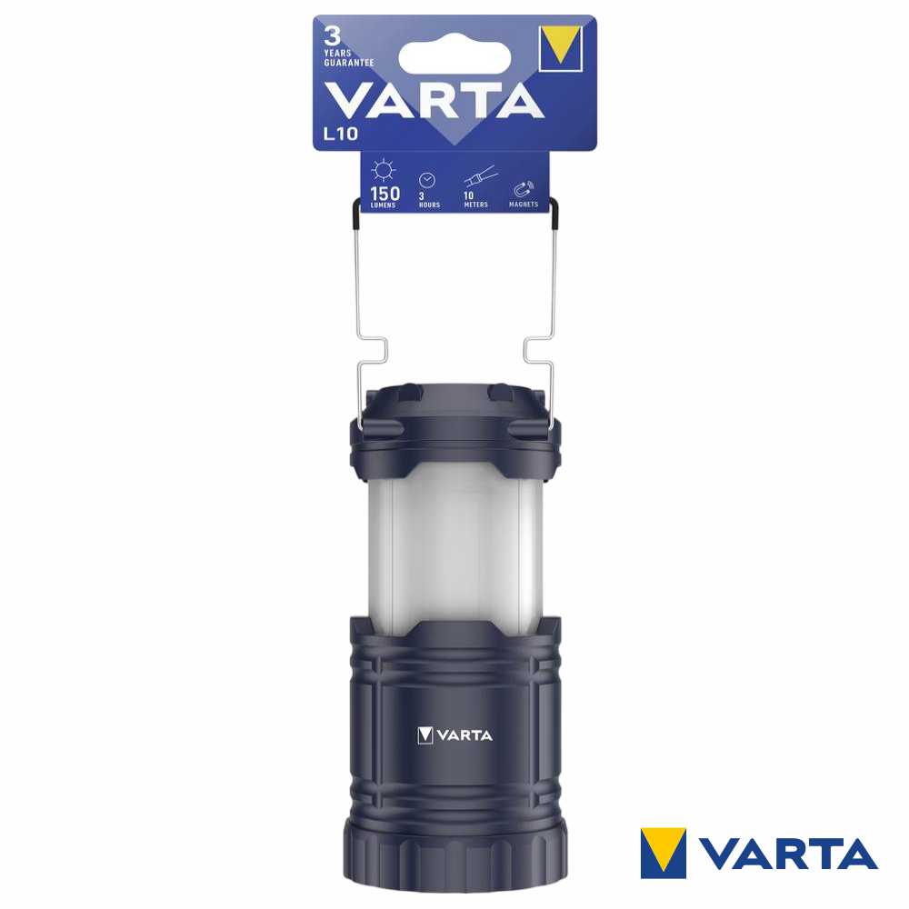 Candeeiro Portátil Led L10 Preto 3Xaaa Varta - Tauu.pt