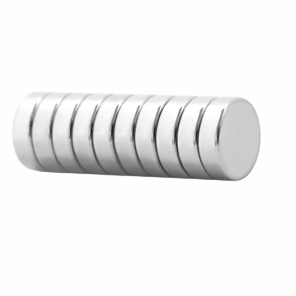 Conjunto 10 Ímanes Redondos Ø10Mm - Tauu,pt