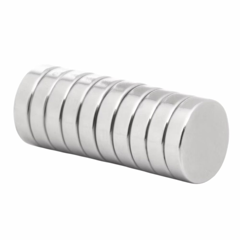 Conjunto 10 Ímanes Redondos Ø12Mm - Tauu,pt
