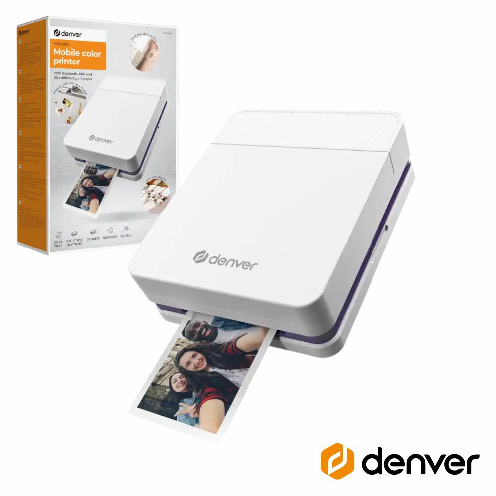 Impressora Portátil A Cores Usb-C/Bluetooth Denver - Tauu,pt
