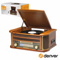 Gira-Discos 33/45/78Rpm Am/Fm/Cd/Cassete/Sd 2X5W Denver - Tauu.pt