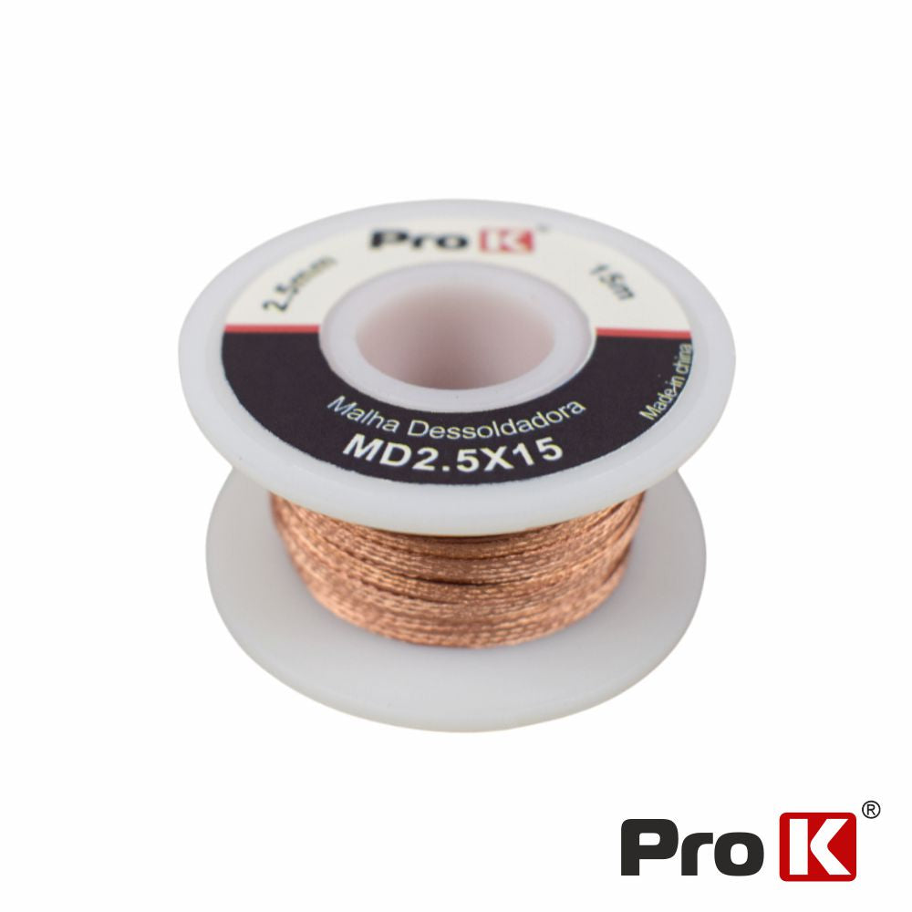 Malha Dessoldadora 2.5Mm 15M Prok - Tauu.pt